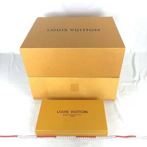特価 LOUIS VUITTON ルイヴィトン 空箱 まとめ 3箱 空き箱 オレンジ BOX 箱 バッグ等用