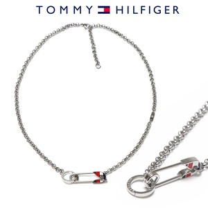 トミーヒルフィガー TOMMY HILFIGER アイコニック ピン ネックレス ペンダント レディース 2780499 シルバー ステンレス アクセサリー 女性