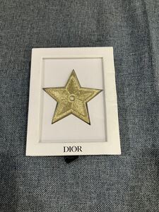 Dior ディオール ノベルティ 星 スター ブローチ さ