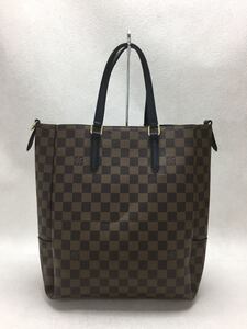 LOUIS VUITTON◆ルイヴィトン/トートバッグ/PVC/ブラウン