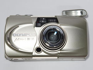 【中古】 OLYMPUS　フィルムカメラ　μ[mju：]-III 135　ミューIII 135