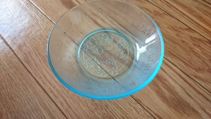 ハローキティ コロコロくりりん マイメロディ ガラス皿 小皿 食器 サンリオ ガラスボウル 中古 美品