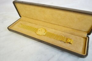 K●【現状品】SEIKO CREDOR 8N70-6220 セイコー クレドール 18KT メンズ クォーツ 金無垢 腕時計