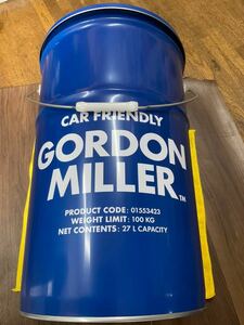 GODON MILER ゴードン ミラー 27L ペール缶 チェア ブルー アウトドア 洗車用品収納etc ①