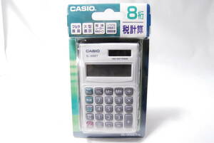 ☆未開封☆ CASIO カシオ 8桁計算機 SL-300LT 電池＆ソーラー併用タイプ 御入用の方どうぞ♪