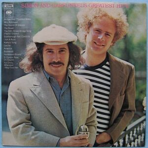 Simon And Garfunkel - Greatest Hits JC 31350 US盤 LP
