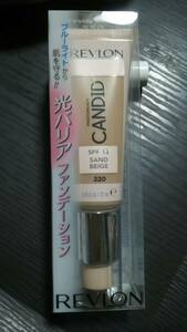 新品 未開封 REVLON レブロン フォトレディ キャンディッド ファンデーション 220 リキッド ファンデ SANDBEIGE サンドベージュ 