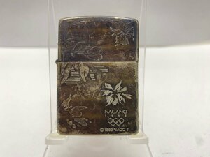 ZIPPO ジッポー オイルライター NAGANO 1993 長野オリンピック シリアルNo入り 97年製