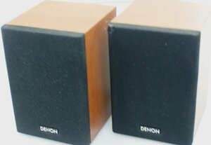デノン　DENON　☆☆　コンパクトサイズスピーカーシステム　SC-AM380 　2個セット　 　動作ＯＫ