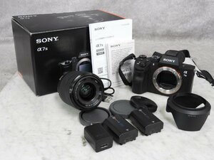 ☆ SONY a7III ILCE-7M3 FE 28-70mm F3.5-5.6 OSS ZOOMレンズキット 箱付き ☆中古☆