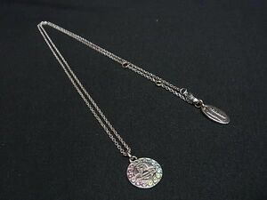 1円 Vivienne Westwood ヴィヴィアンウエストウッド オーブ ラインストーン ネックレス ペンダント アクセサリー シルバー系 FA4882