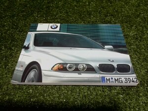 ☆ BMW 5シリーズ E39 取扱説明書 (130-31) 【中古】