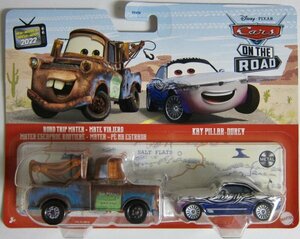 マテル カーズ ロードトリップ・メーター & ケイ・ピラー・デュレブ ミニカー MATTEL CARS ON THE ROAD ROAD カーズオンザロード ピクサー