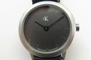 J340-Y30-1158◎ Calvin Klein カルバンクライン レディース クォーツ 腕時計 現状品① ◎