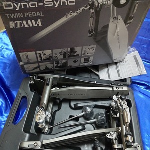 TAMA《タマ》 Dyna-Sync Drum Pedal Twin Pedal HPDS1TWL Left-Footed 左利き用 ドラム ツインペダル 専用ハードケース付き 