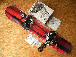 BURTON(バートン) SUPERMODEL(スーパーモデル) 163cm MALAVITA EST Mサイズ 2点セット (JAPAN正規品 パウダーボード テイパード)