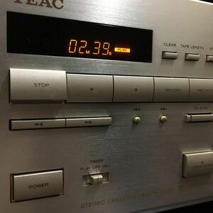 TEAC ステレオカセットデッキ V-7000 3Head System 年代物