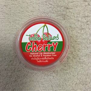 送料無料 Cherry Natural Lip Moisturizer チェリー リップバーム 海外コスメ タイコスメ タイランド リップ リップケア 10g