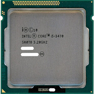 【中古】【ゆうパケット対応】Core i5 3470 3.2GHz 6M LGA1155 77W SR0T8 [管理:3026263]