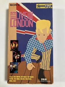 【ブリティッシュロック】ヒッツ・ライブ・フロム・ロンドン（HITS LIVE FROM LONDON）（レア）中古VCR、UK盤