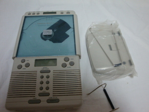 ジャンク　防水　CDプレイヤー　ラジオ　FM　AM CD SHOWER COMPANION SI-538 SHARPER IMAGE