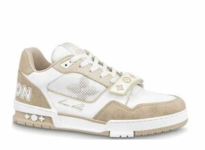 Louis Vuitton Trainer Line Sneaker "Beige" 26cm 1A9ZC0