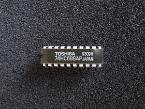 Toshiba製　74HC688AP (8-Bit Identity Comparators ) 5個セット