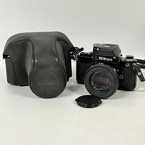 1円~【動作未確認】ニコン Nikon F2 フォトミック ブラック NIKKOR 50mm 1:1.4 一眼レフ フィルムカメラ 単焦点レンズ 付属品あり J180061