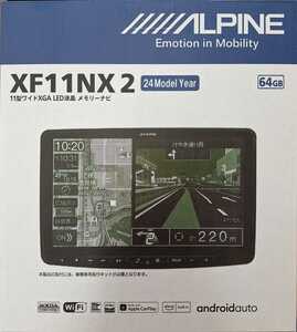 新品 2024モデル ALPINE アルパイン XF11NX2 11インチフローティングナビ 地デジ DVD CD SD Apple CarPlay AndroidAuto 送料無料　