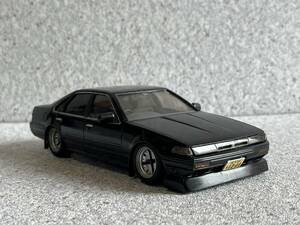 ジャンク扱いで！1/24　①　セフィーロ（CEFIRO）完成品　改造ベース　ドリフト　走り屋　日産自動車　旧車　インパル　ブラック