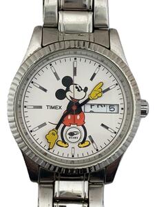 TIMEX◆クォーツ腕時計/アナログ/ステンレス/SLV/SLV/MIK-3-E-U8//