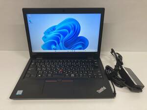Lenovo ThinkPad L390 TP00091B / Core i5-8265U 1.60GHz / 8GB / SSD 256GB / Windows 11Pro、動作確認済み
