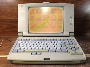 さ555　FUJITSU　ワープロ　OASYS　LX-C500