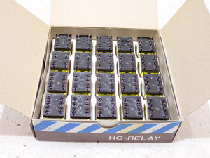 【Y9832s】 未使用 National HC-RELAY 20個入1箱/HC 2E-P-DC 12V AP 342144 リレー 20PCS ナショナル 検:アマチュア無線 部品