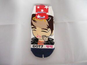 韓国　K-POP ☆GOT7 ガッセブン　ベンベン☆ 靴下　ソックス　キャラクター靴下