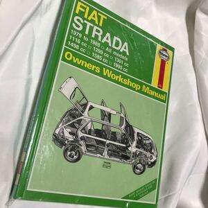 整備書 整備 修理 FIAT STRADA ワークショップマニュアル サービス 1979 to 1988 All models 希少