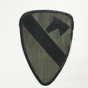 米軍実物 第1騎兵師団 ワッペン パッチ ベルクロなし 縫い付け用 U.S.Army 1st Cavalry Division アメリカ陸軍 ②