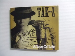 TAK-Z★サイン 2CD★Lifetime memory/A TREE OF LIFE(DVD付)★8枚まで同梱送料160円　　　た