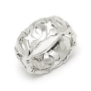 カルティエ Cartier アントルラセリング #10 約10号(刻印50) K18WG ホワイトゴールド 指輪 美品