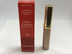 CLARINS PARIS【クラランス】カラーグロス 02 (リップグロス）［保管品/未使用品］#175977-52