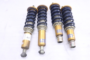 44-1374★OHLINS/オーリンズ★DC2 インテグラ タイプR 車高調1台分 HYPERGO ゴールド/ネイビー★ホンダ 正常品 (QT)