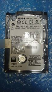 【中古】 HGST HTS545025A7E380 250GB/8MB 5508時間使用 管理番号:C103