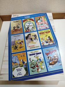 Disney Movie Poster Collection Donald Duck ムービー　ポスターコレクション　　ドナルドダック　1000ピース　パズル　内袋未　箱痛　
