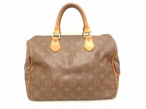 【ジャンク品】LOUIS VUITTON ルイヴィトン モノグラムライン スピーディ30 M41108 ミニボストンバッグ/ハンドバッグ/04OM041304-8