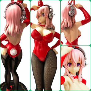 新品★BiCute Bunnies Figure すーぱーそに子 レッドカラー バニー フィギュア FIGURE SUPER SONICO bunny スーパーそに子 スーパーそにこ