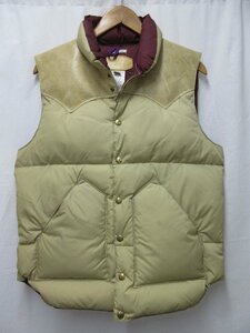 1000円～ウエアハウス Warehouse ロッキーマウンテン RockyMountain Featherbed DOWNVEST ダウンベスト　サイズ40