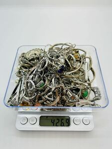 1円スタート　SILVER 925 SV アクセサリーまとめ　約420g