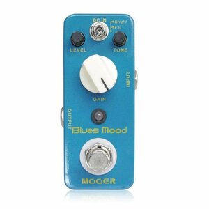 最落無し! Mooer　Blues Mood　/ a44892　幅広い周波数帯域に対応するオーバードライブペダル　1円