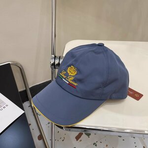 Loro Piana　ロロピアーナ　帽子　キャップ　刺繍ロゴ　薄型　野球帽子　ハット　男女兼用　3824