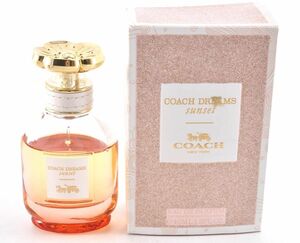 40ml COACH コーチ Dreams Sunset Eau de PARFUM ドリームス サンセット オードパルファム 香水 オレンジ スプレー 箱付き C0314010